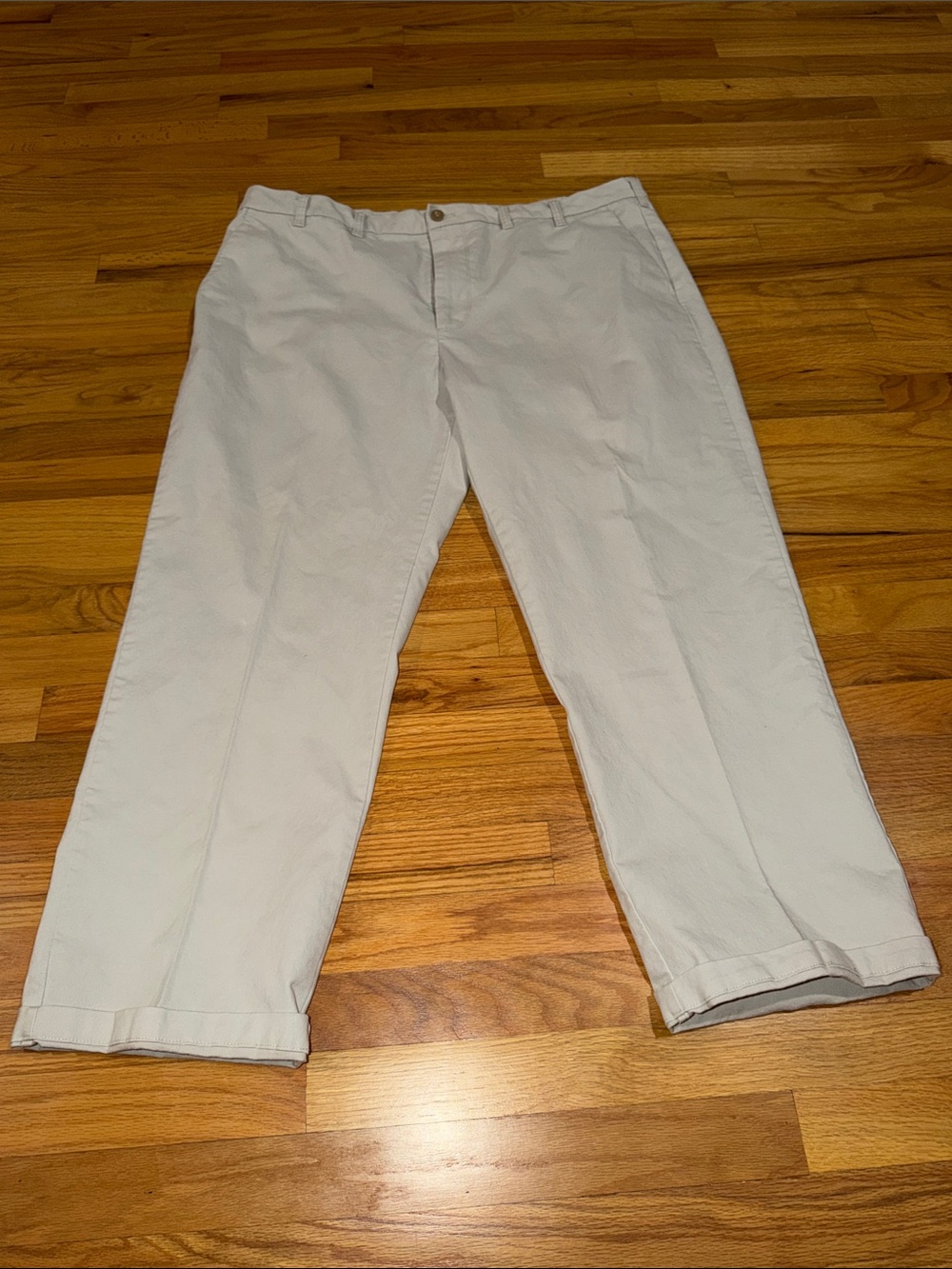 Izod Men's Cream Chino Pants sz 44x32
